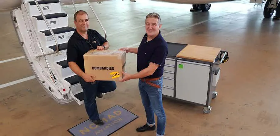 Nomad Technics performs AOG work on a Bombardier Global 6000 after Covid-19 parking