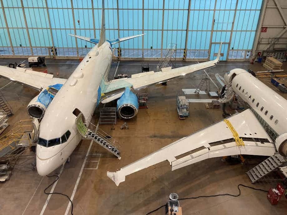 Nomad Technics completes A- and B-checks on a Boeing BBJ