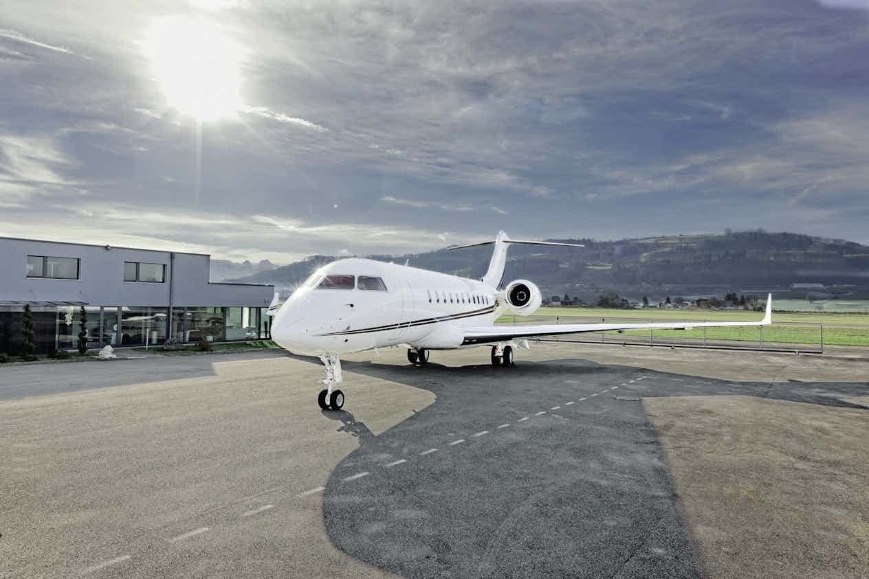 Nomad Aviation exhibits at JETEXPO 2017, Moscow, Vnukovo