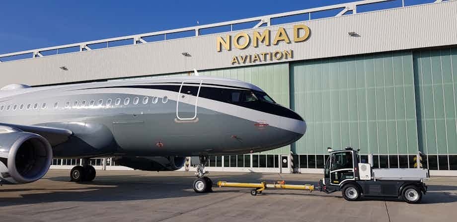Nomad Technics completes another A-check on an Airbus ACJ319