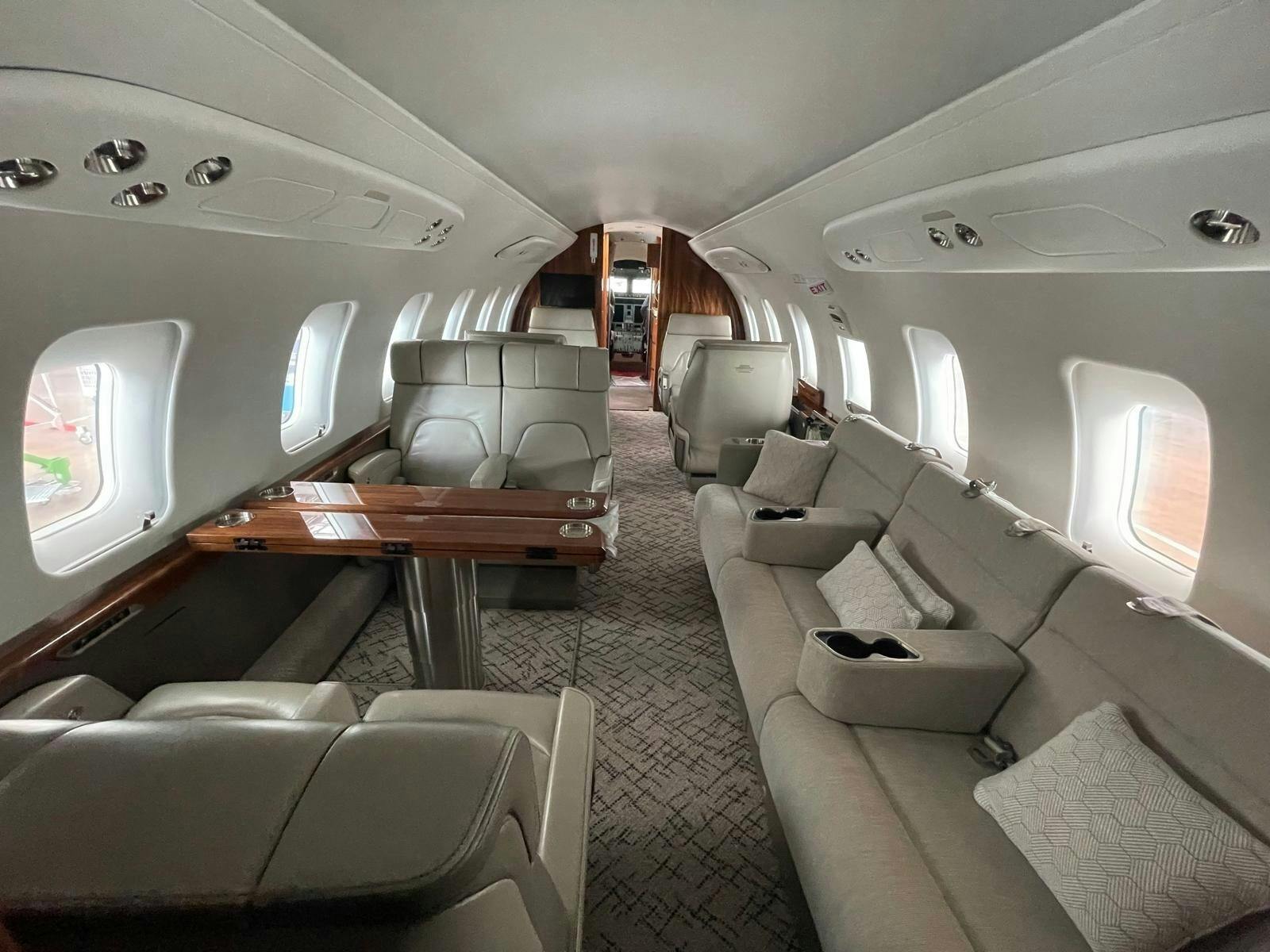 Nomad Technics completes maintenance and cabin refurbishment on Challenger 650