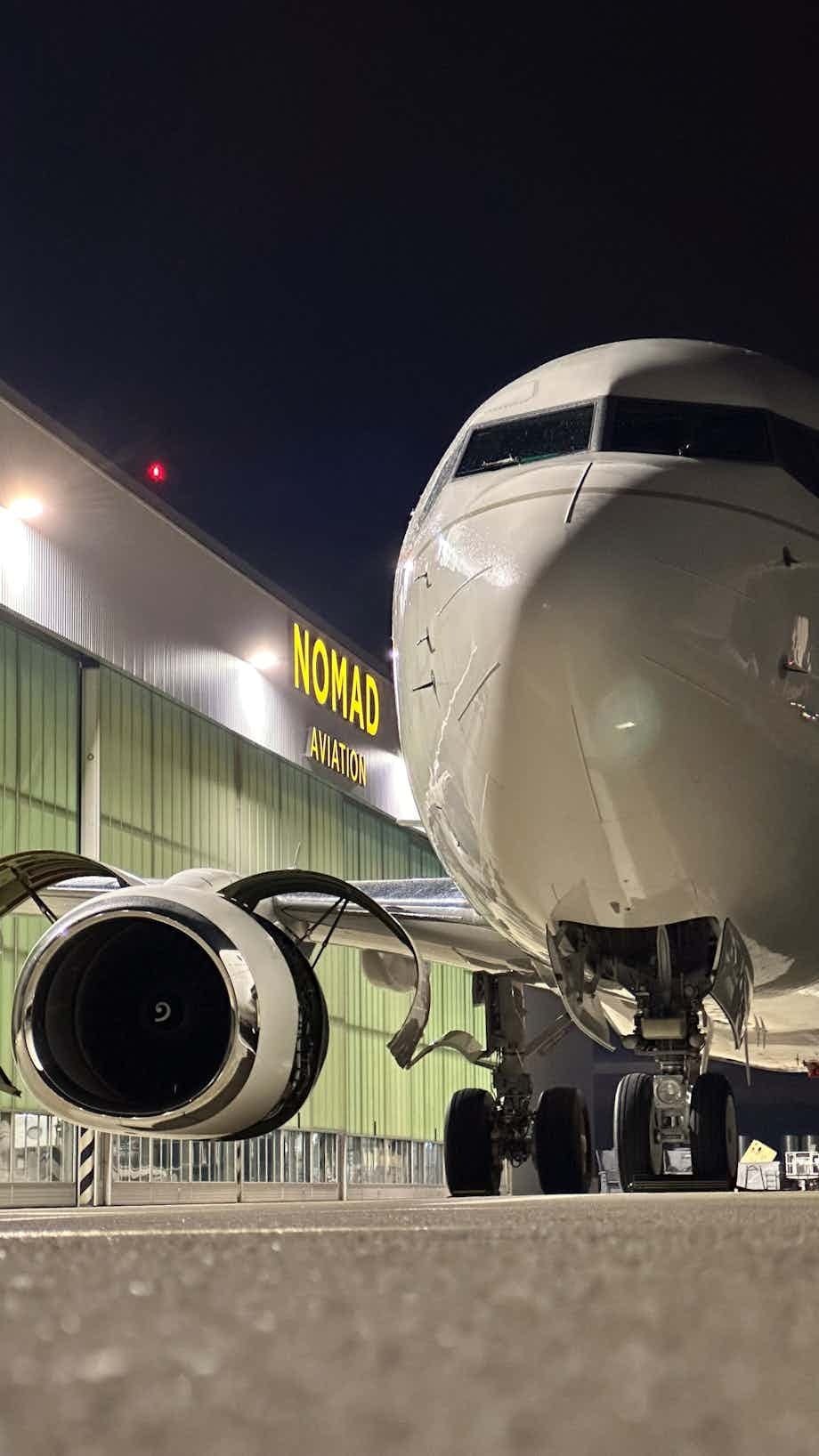Nomad Technics performs C-check on a Boeing BBJ