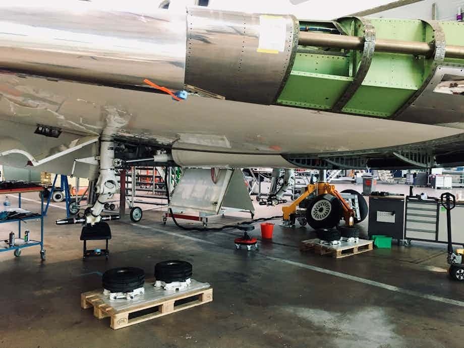 Nomad Technics performs its first 120-month inspection on a Bombardier Global 5000
