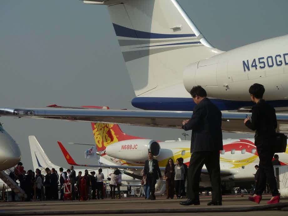 Nomad Aviation exhibits at ABACE 2017, Shanghai, PRC