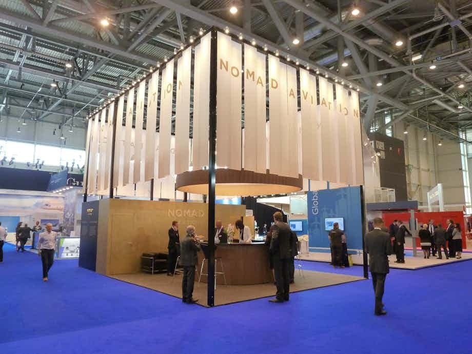 Nomad Aviation exhibits at EBACE 2017, Geneva Switzerland
