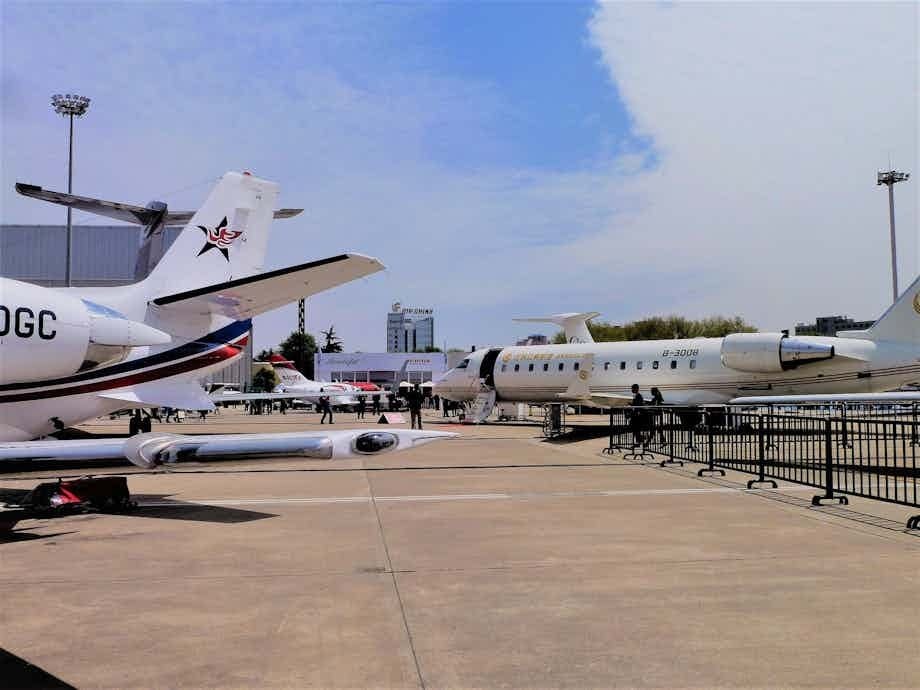 Nomad Aviation exhibits at ABACE 2018, Shanghai, PRC